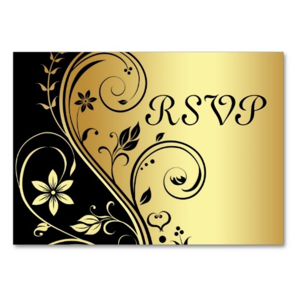 Black And White Striped Gold Chic Professional Business Card Templates