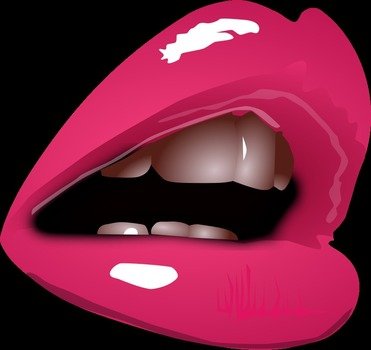 Cartoon Lips Clip Art N23