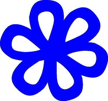 Blue Flower Clip Art N50