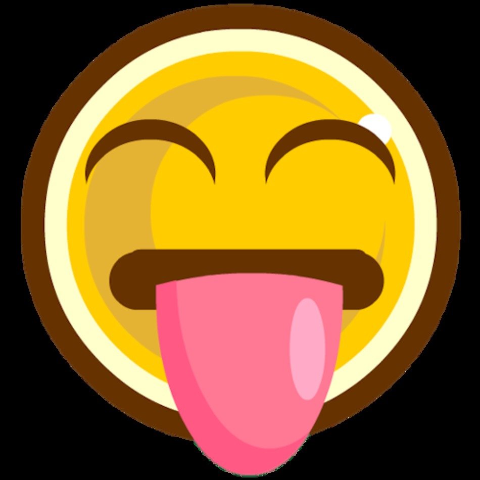 Smiley Face With Tongue Sticking Out N11
