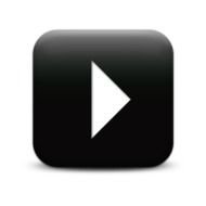 Square Play Button Black