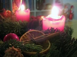 advent wreath decor