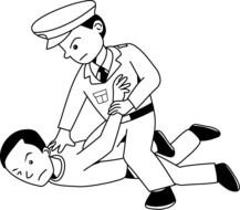 Police Arrest Clip Art N7