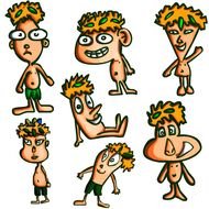 Eaten Apple Cartoon drawing
