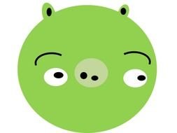 Angry Birds Pig clipart