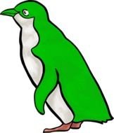 Fat Penguin Clip Art