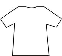 Blank T Shirt Template N2