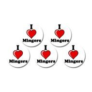 Love Mingers Vinyl Stickers Funny Rude
