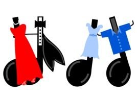 colorful female clothe, drawing