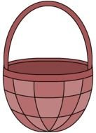 Easter Basket Clip Art N44