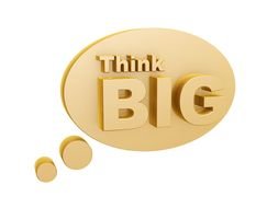 Think Big as a picture for a clip art