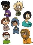 clipart of the South Park Guys