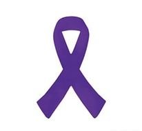 Purple Ribbon Cancer Awareness