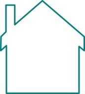House Outline Clip Art N19