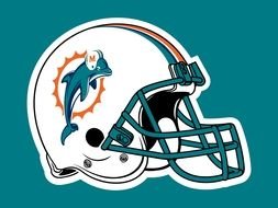 clipart of the Miami Dolphins Logo