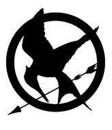 Hunger Games Mockingjay Symbol Blue