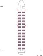 A319 Airbu Chart Seating Plan