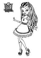 Monster High Coloring Pages drawing