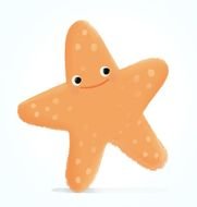 Starfish Clip Art N54