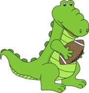 Cute Alligator Clip Art N7