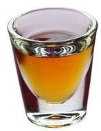 tequila in a glass