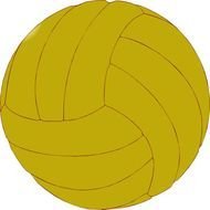 Vector Volleyball Clip Art N2