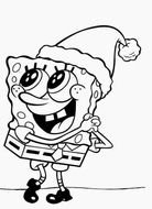 Christmas Coloring Page drawing