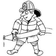 Community Helpers Coloring Pages N2