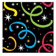 painted multicolored serpentine and stars
