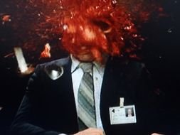 Exploding Head as a picture for clipart