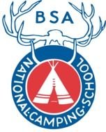 Logo of BSA National Camping School clipart