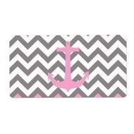 Pink And Gray Chevron Clip Art