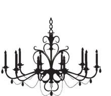 Chandelier Silhouette