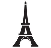 Black Eiffel Tower Clip Art