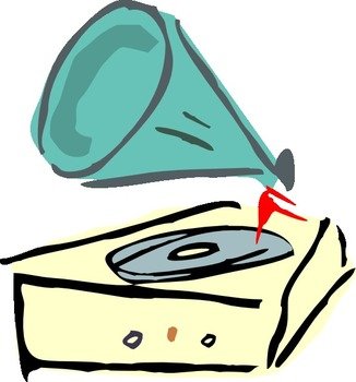Record Player Clip Art N7