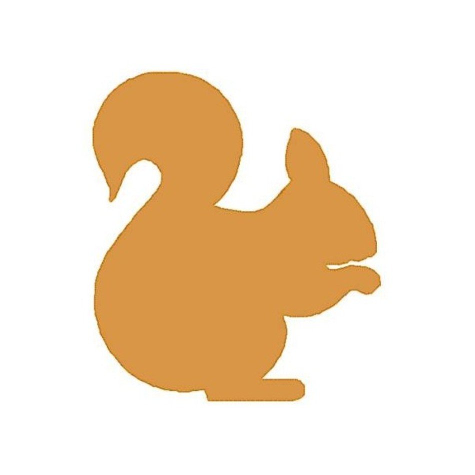Squirrel Silhouette Clip Art N11
