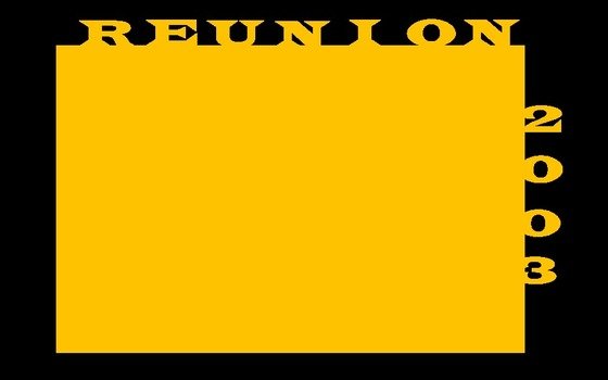 Reunion of 2003 clipart