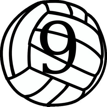 Small Volleyball Clip Art