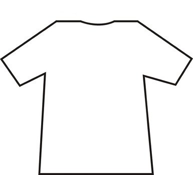 Blank T Shirt Template N2