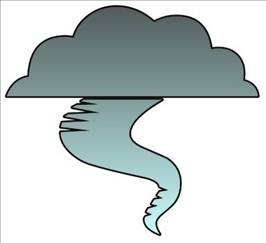 Clip Tornado Vector Art N4