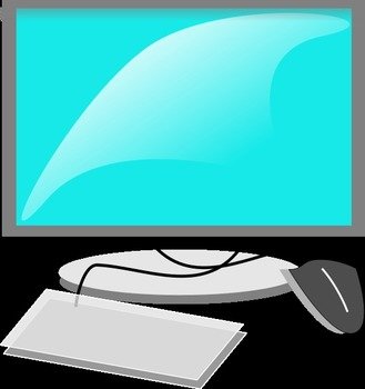 Desktop Computer Clip Art N12