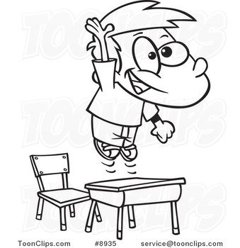 School Boy Clip Art N21
