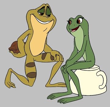 Frog Princess Clip Art N4