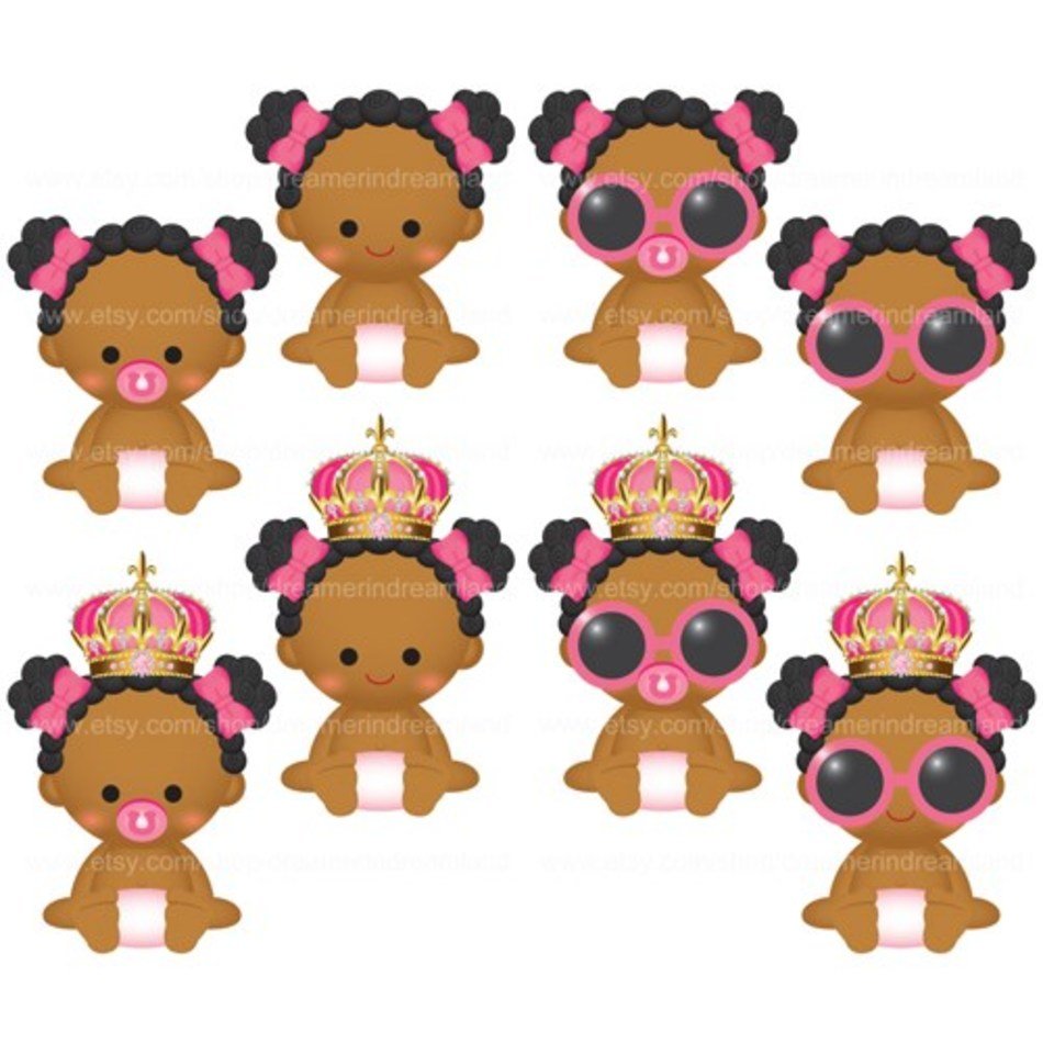 Princess Baby Girl Clip Art