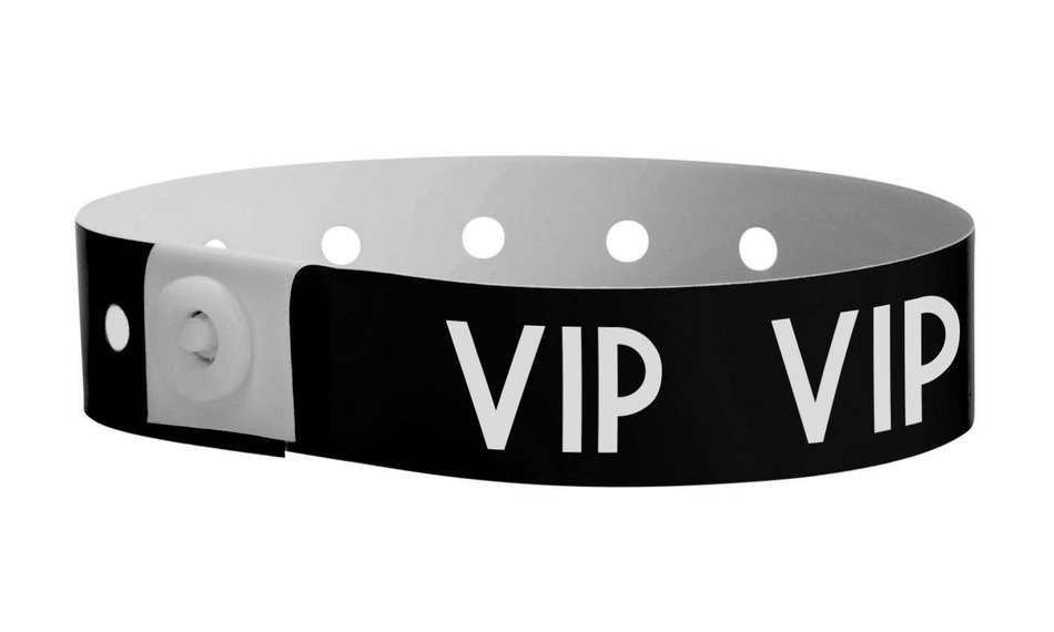 VIP bracelet for a party