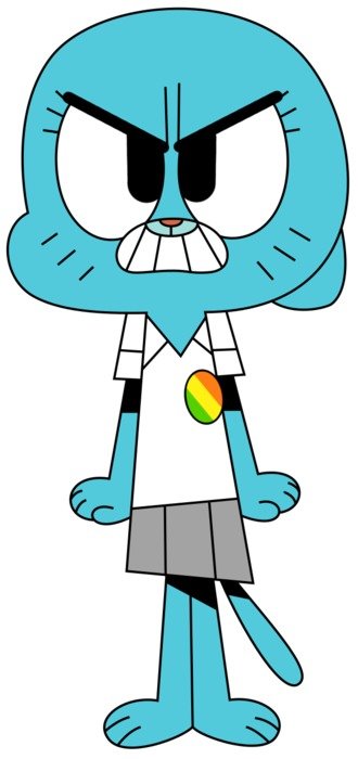 Amazing World Of Gumball Nicole Watterson Angry