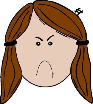 Angry Face Clip Art N38