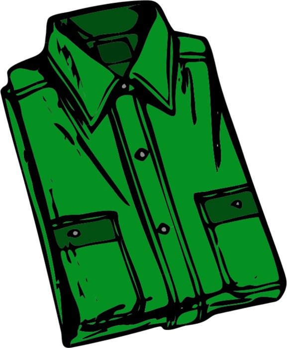 Folded Shirt Clip Art N2