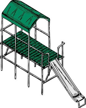 Playground Slide Clip Art N15