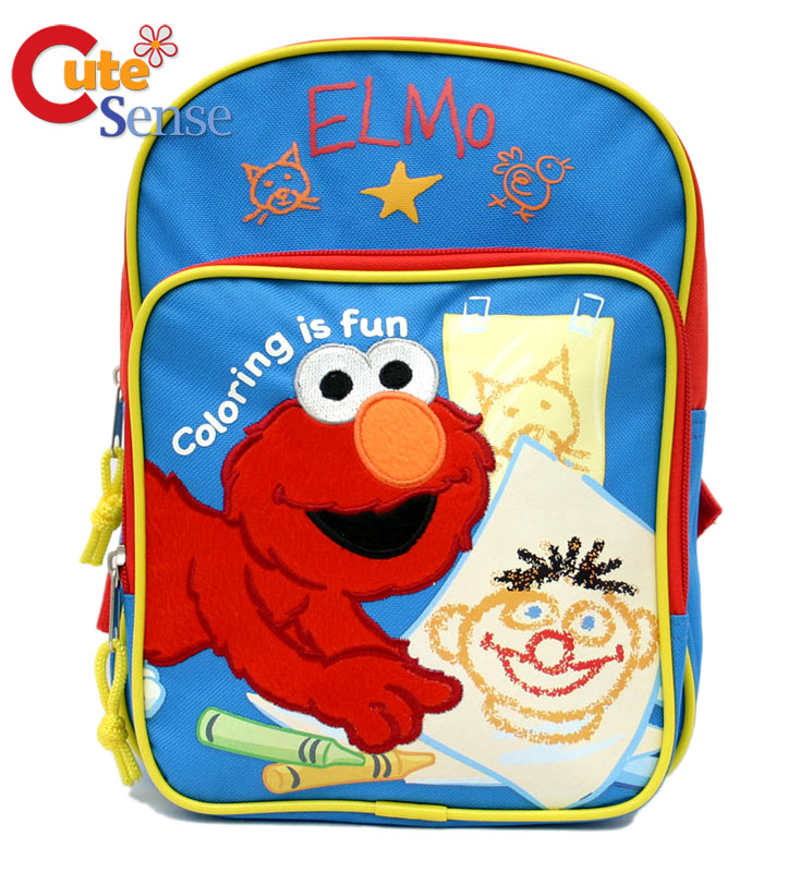 Sesame Street Elmo bag drawing free image download